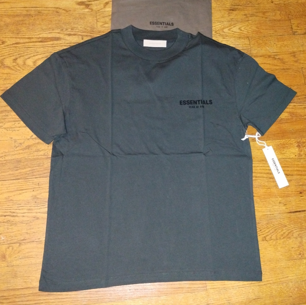 Essentials Charcoal Short Sleeve Tee